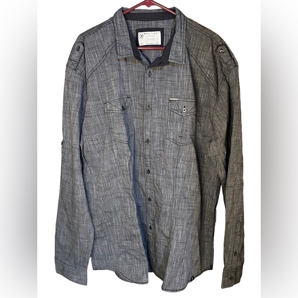 MARC Ecko long sleeve cut and sew button down